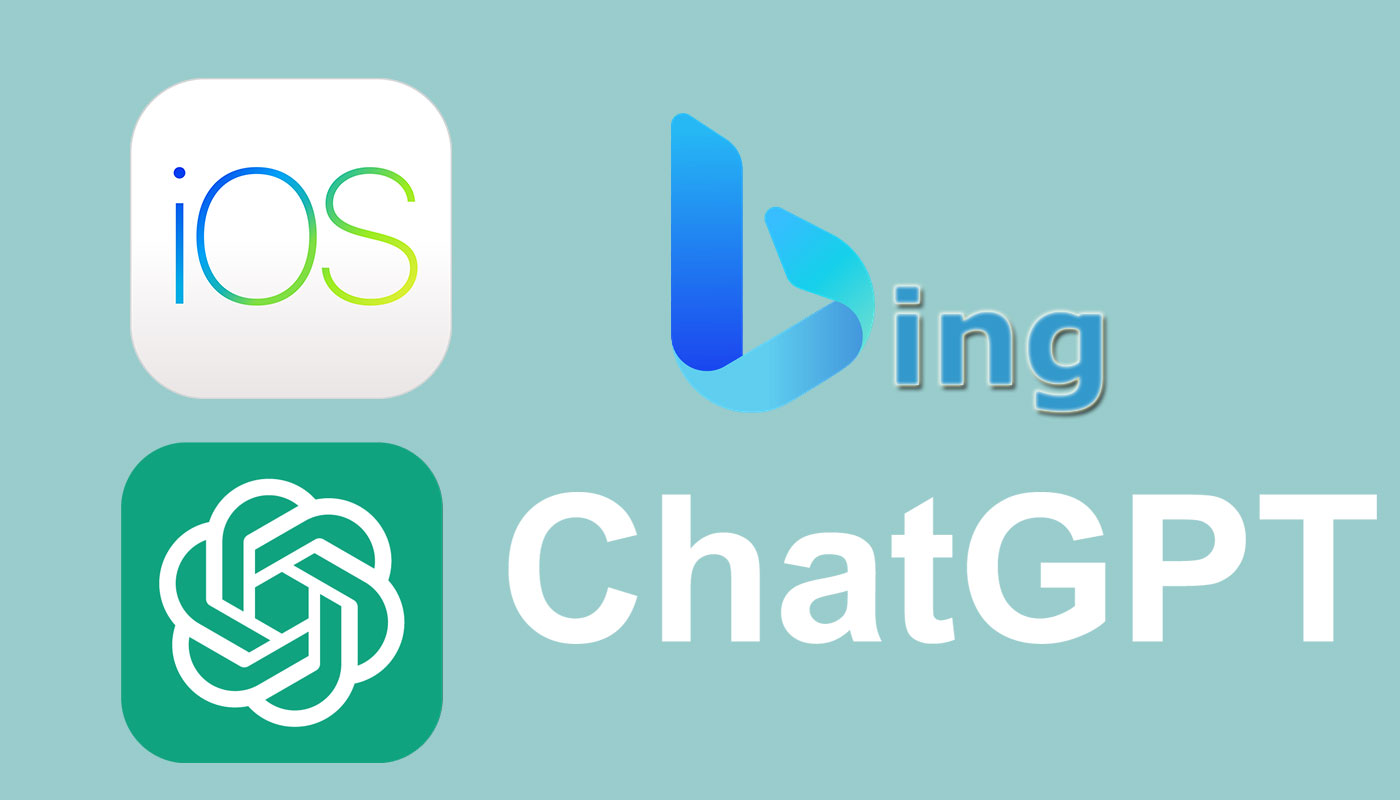 iOS ChatGPT Bing Mix Logos