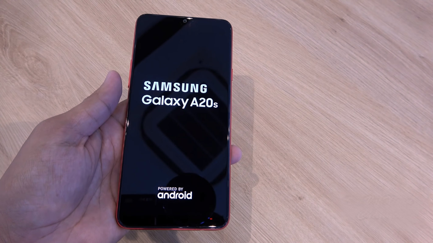 samsung galaxy a20s boot logo