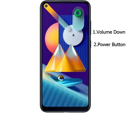 samsung galaxy m11 SCREENSHOT KEY