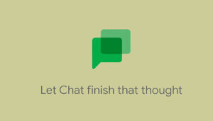 Google Chat Smart Compose