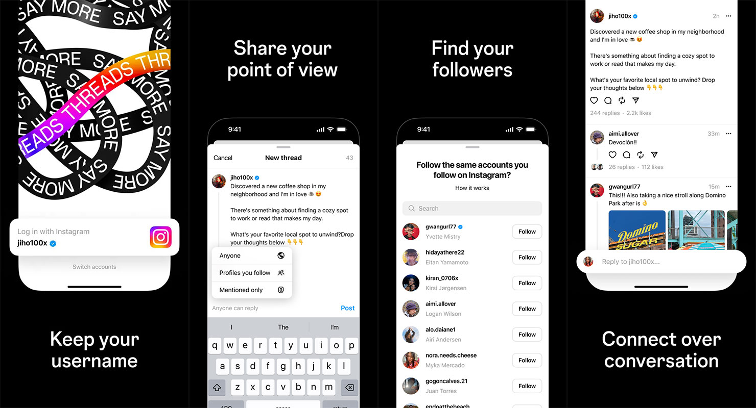 Instagram Threads App Screenshot