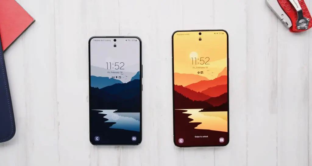 Samsung Galaxy S22 and Plus Nearby Mobiles