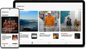 Samsung News App Screen