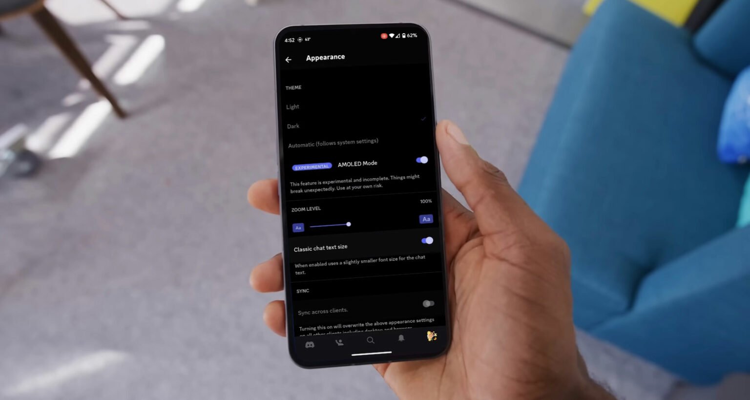 Fix Discord AMOLED Dark Mode Not Working Android Infotech