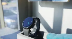 Google Pixel Watch in the Table