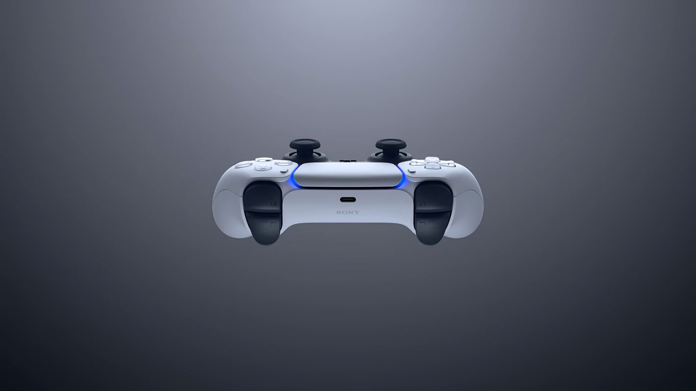 Sony PS5 DualSense Wireless Controller Front Side View
