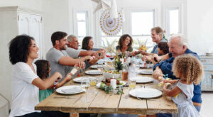 family lunch time