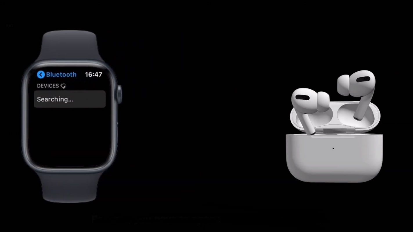 AirPods Pro with Apple Watch Ultra 2
