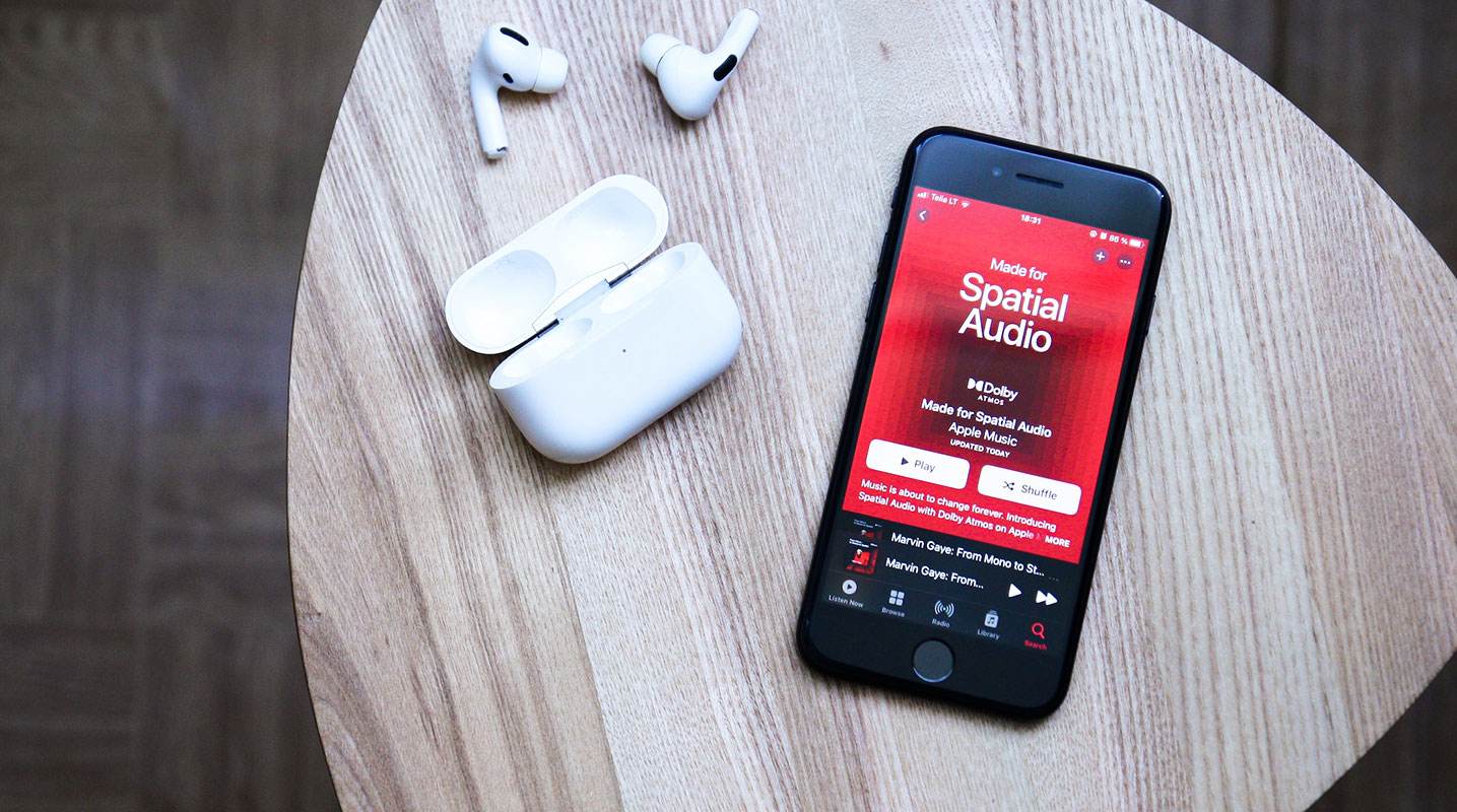 Apple Music Spatial Audio Settings