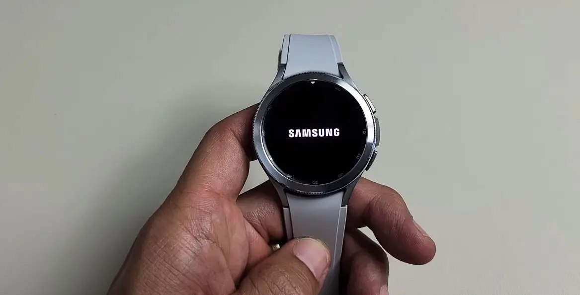 Galaxy Watch 4 boot logo