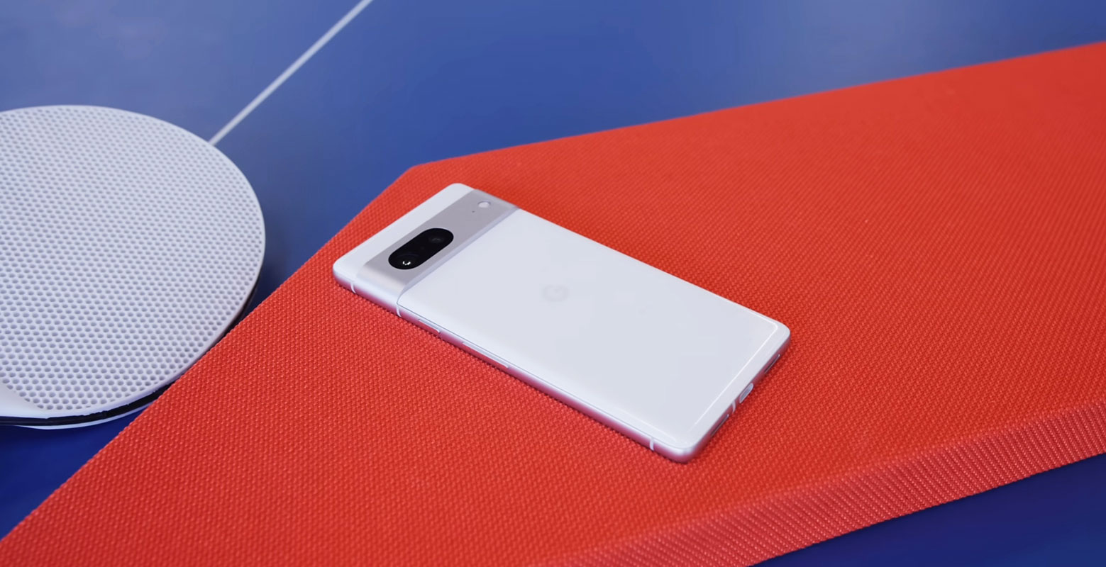 Google Pixel 8 Prototype on the Table