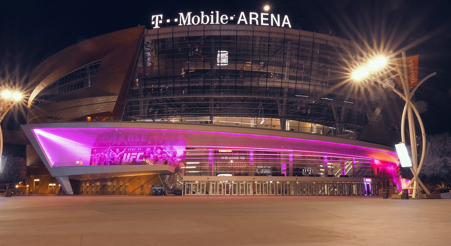 T-Mobile Arena Night View