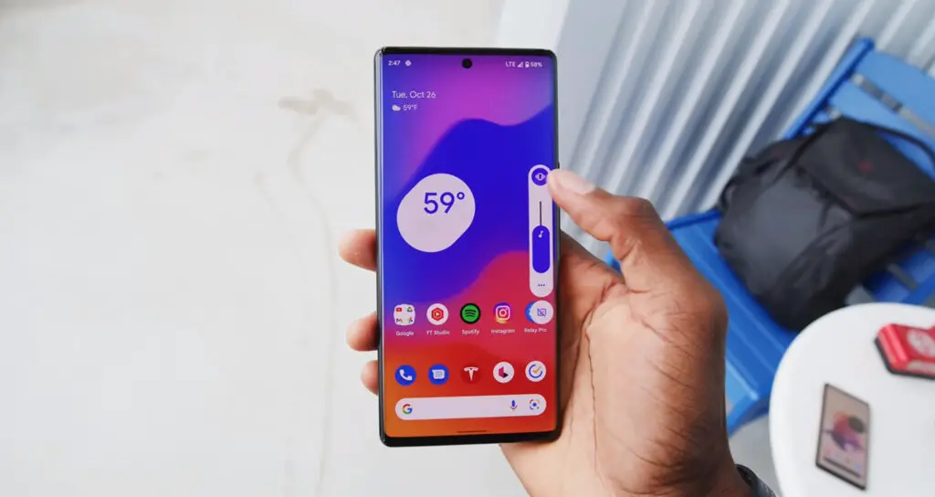 Google Pixel 6 Android 14 Unlocked Screen