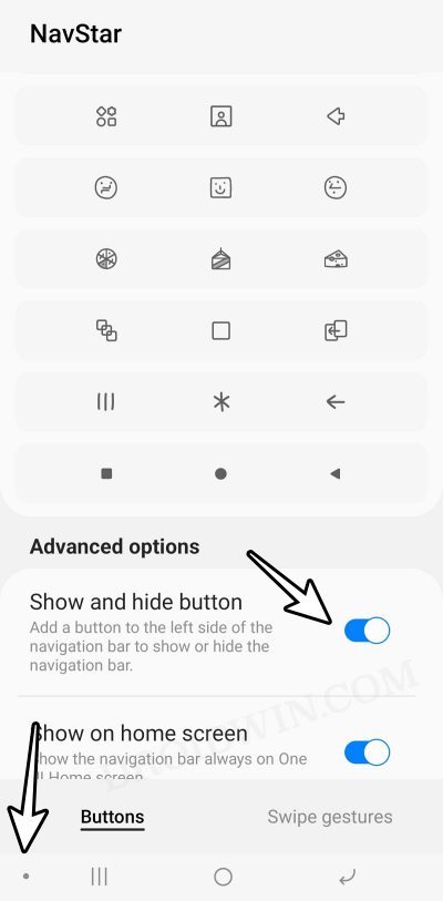 How to Auto Hide Navigation Bar on Samsung 