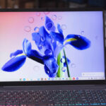 Lenovo IdeaPad Gaming Chromebook Plus Open Position