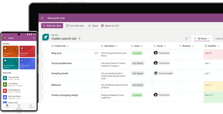 Microsoft Lists Now Accessible to All Users on iOS, Android, and the ...