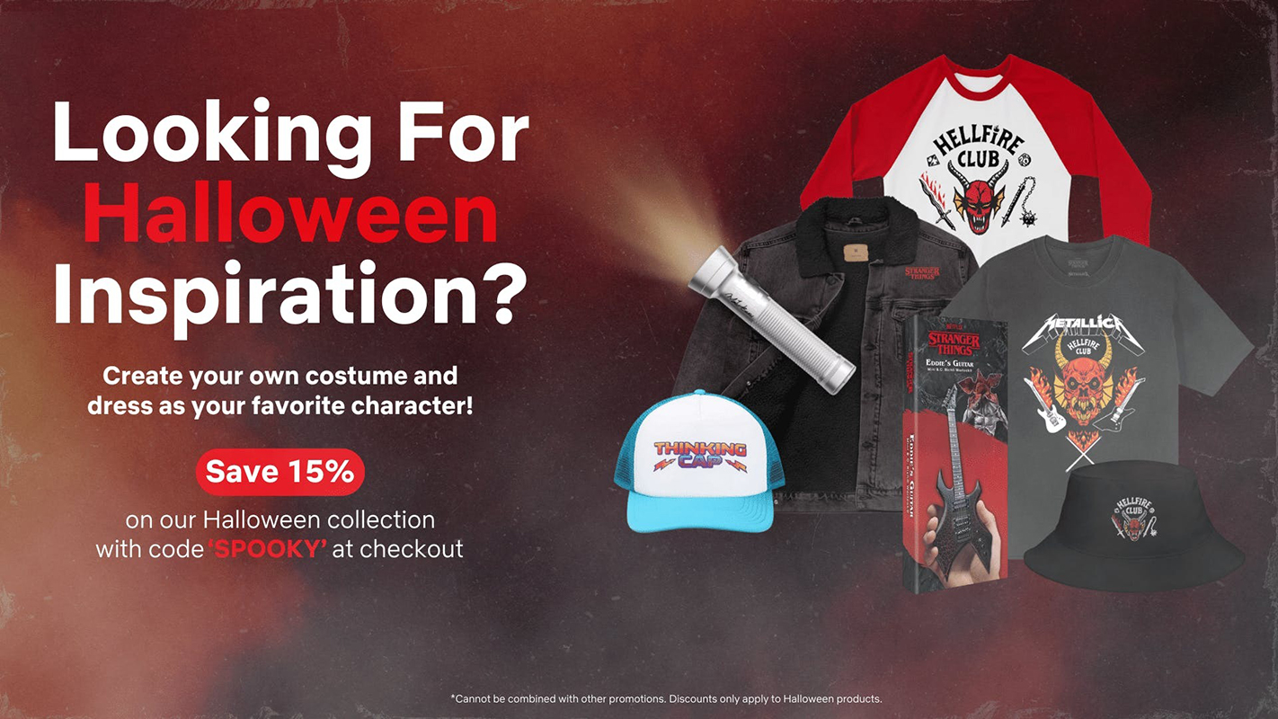 Netflix Merchandise Stranger Things Costumes