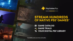 Sony Playstaion Plus PS5 Game Stream