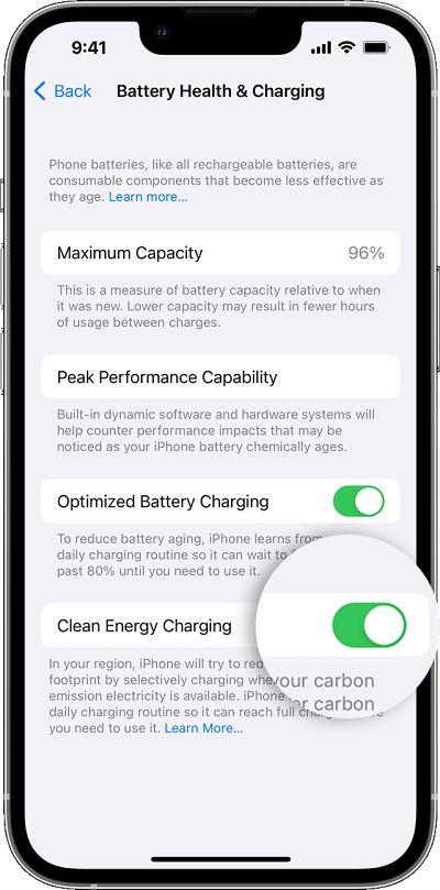 clean energy iPhone 15 Pro Not Charging