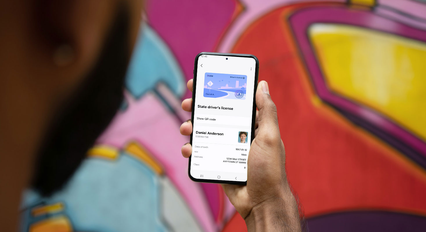 samsung wallet drivers licenses