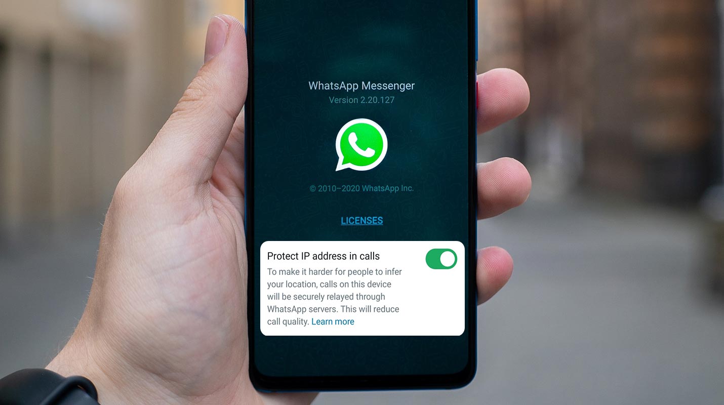 WhatsApp IP Address Hide Calls