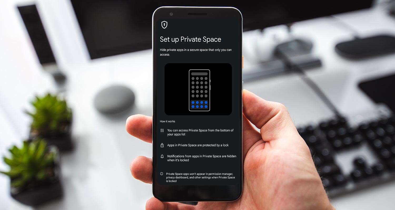 Setup Private Space in Android 14 Mobile