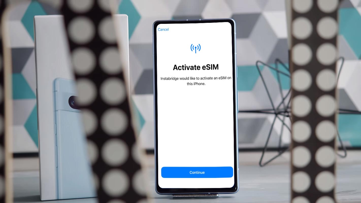 eSIM in Google Pixel 7a