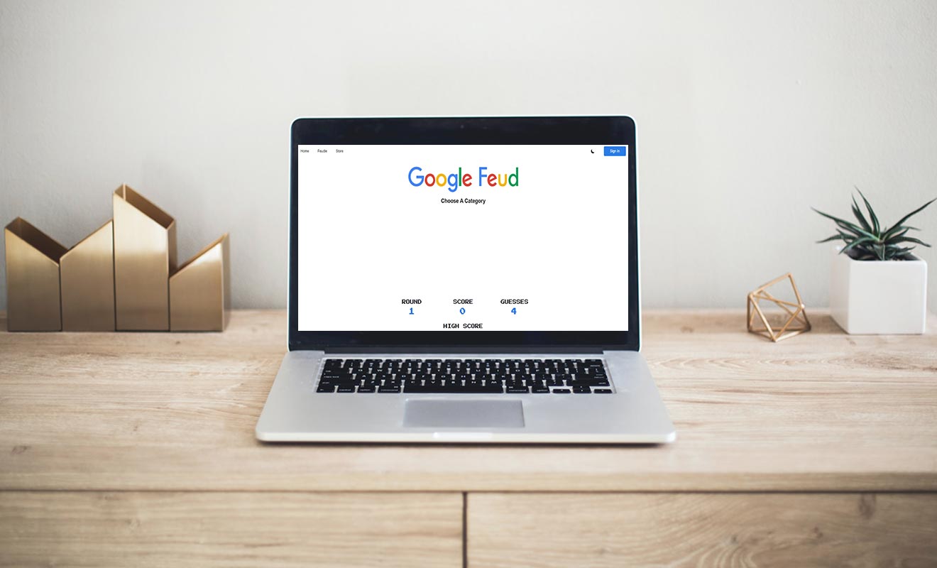 Google Feud Game Macbook