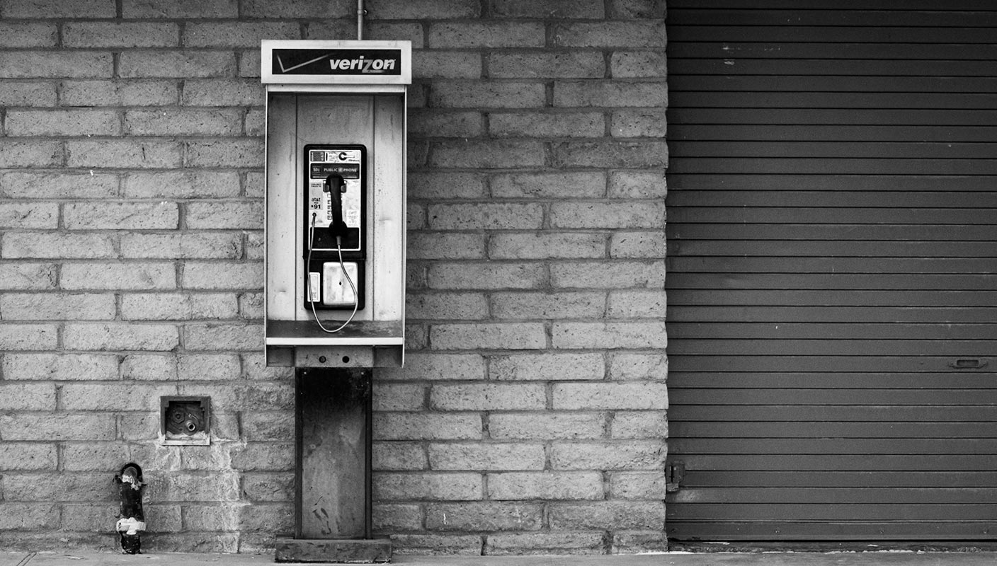 Verizon Telephone Booth