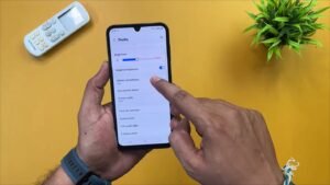 Samsung Galaxy F15 Android 14 Display Settings