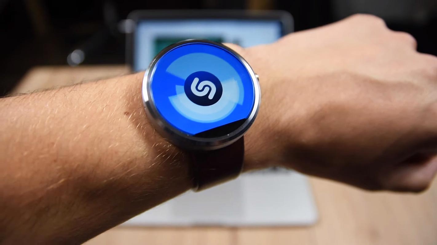 Shazam in Wear OS