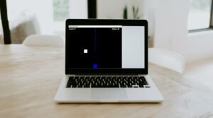 Elon Musk Shooter Game in Laptop