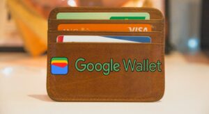 Google Wallet Logo with Real World Purse