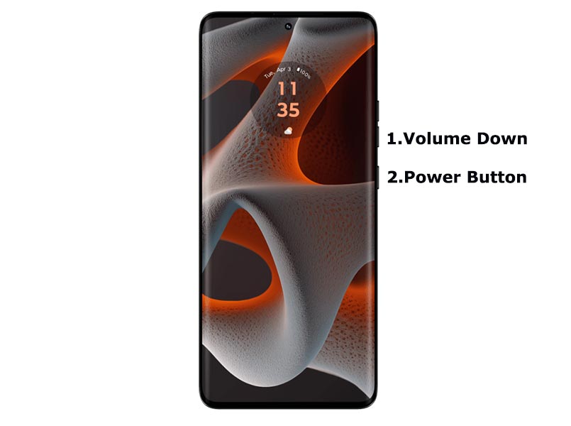 Motorola Edge 50 Pro Fastboot Mode
