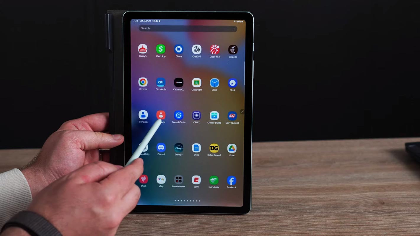 Samsung Galaxy Tab S6 Lite 2024 Unlocked Screen