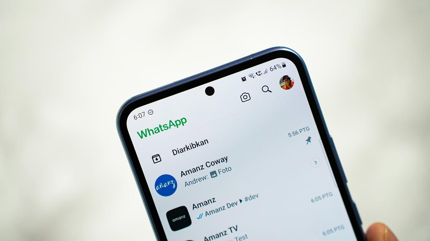 WhatsApp DP Screen