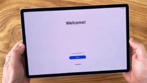 Samsung Galaxy Tab S10+ Unlocked Home Screen