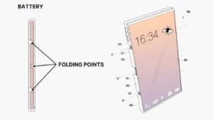 Samsung Tri-Fold Phone Foldable Battery
