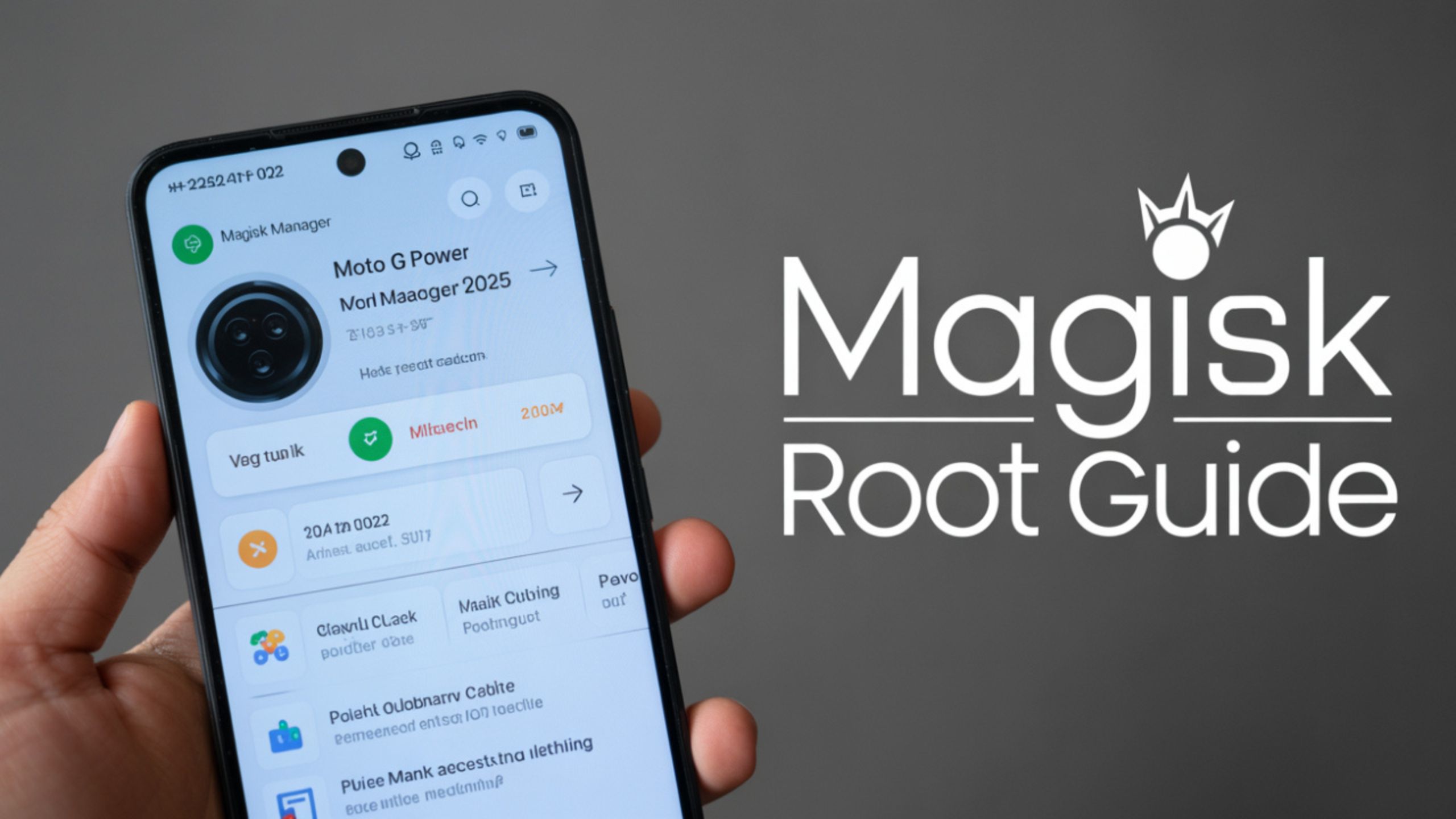 Root Moto G Power 2025 Android 15