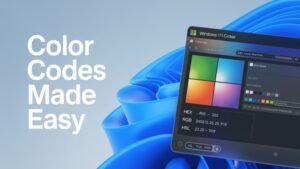Windows 11 Gets a New Color Picker Tool