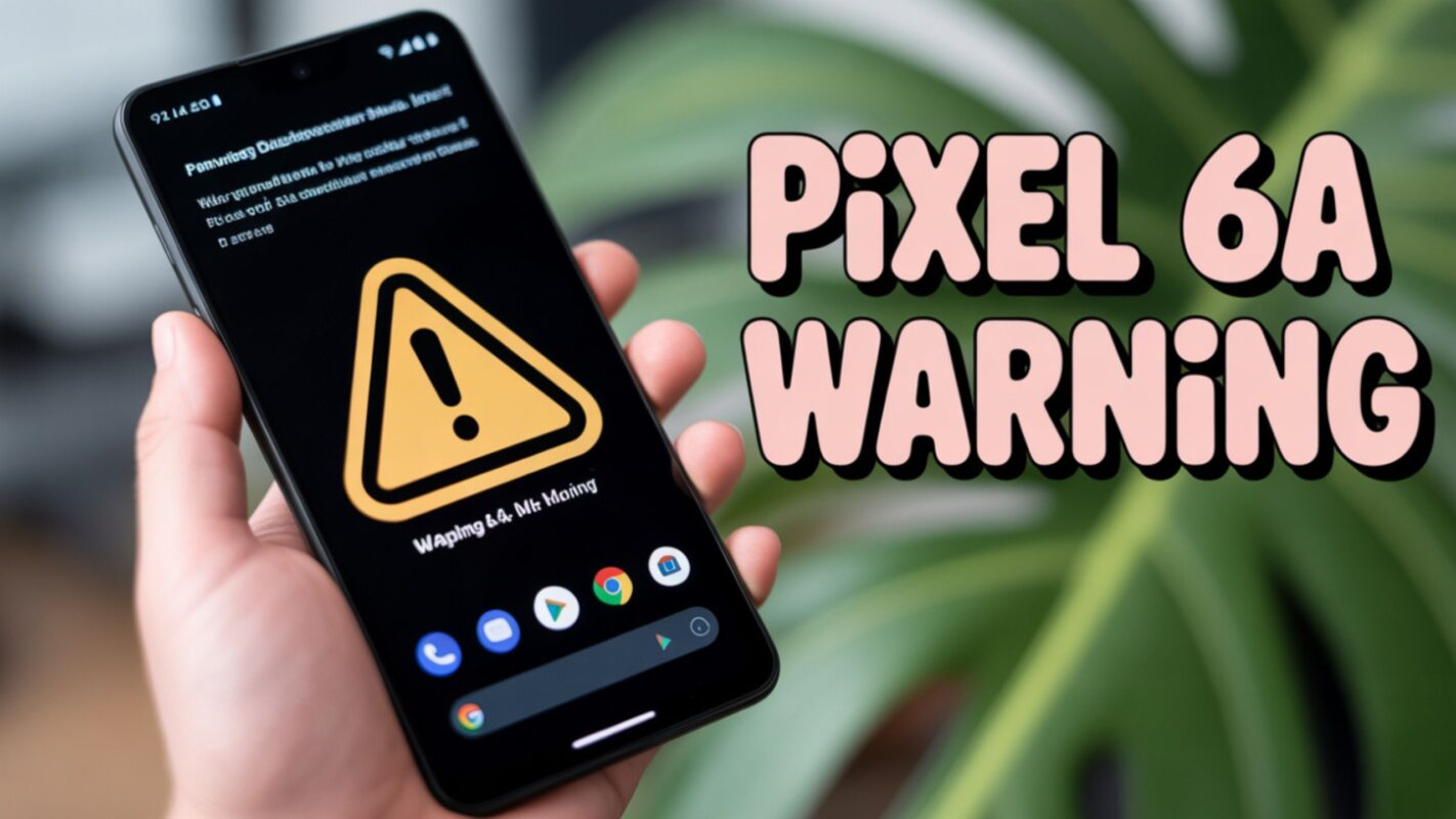 Google Warns Pixel 6a Owners About Battery
