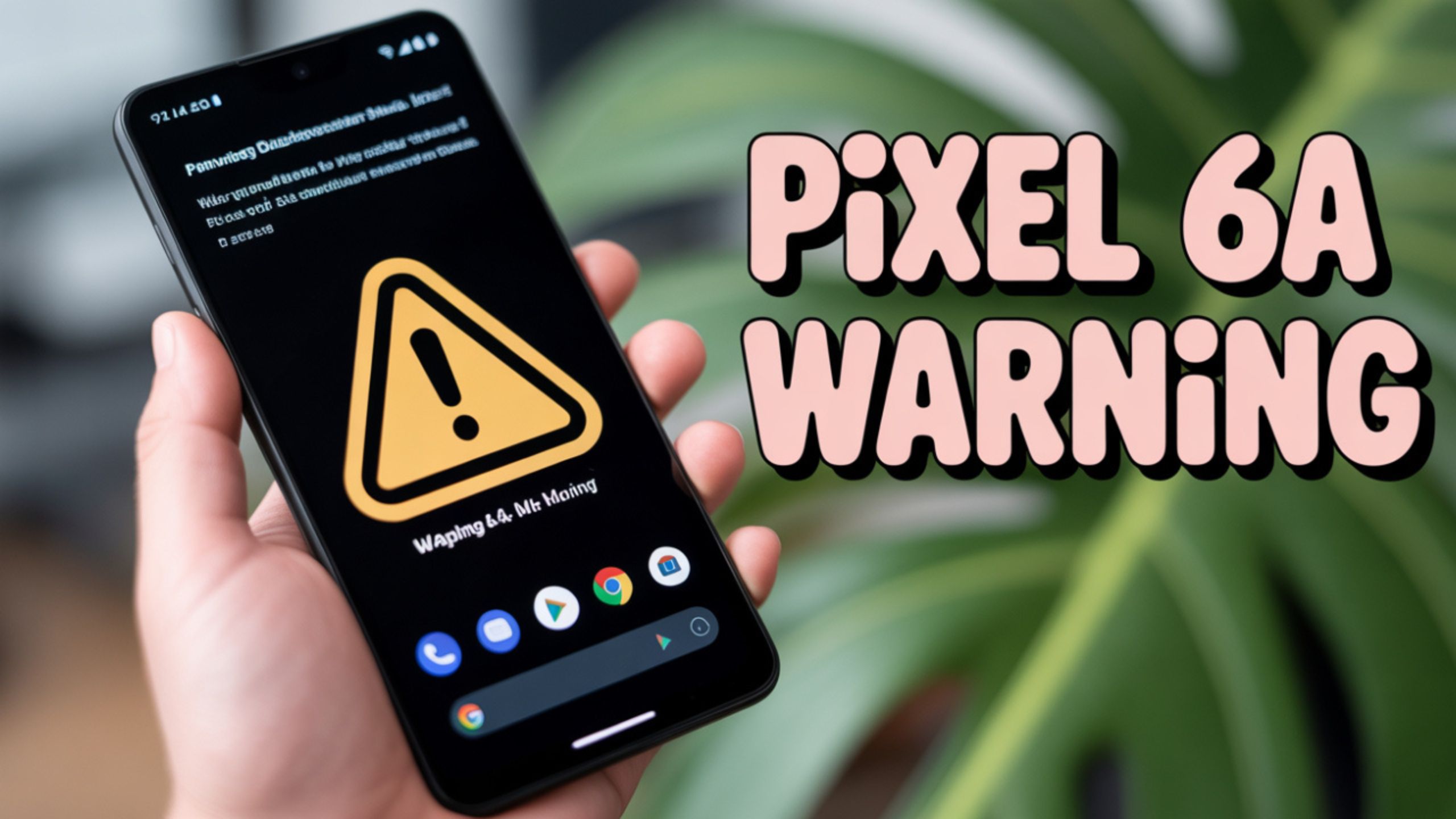 Google Warns Pixel 6a Owners About Battery
