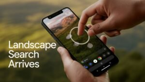 Landscape Mode Support Google Circle to Search