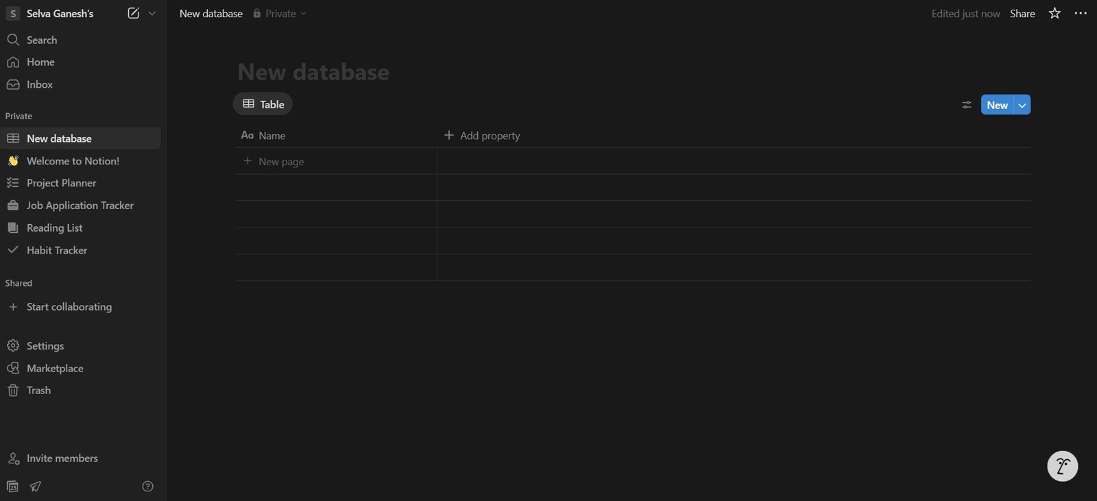 Build Your Own Personal Reel Library in Notion Table Create