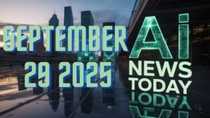AI News Daily — USA Monday September 29 2025