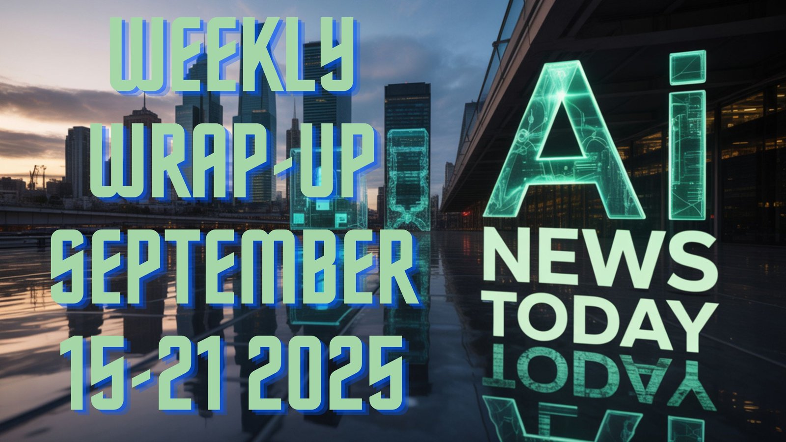 AI News Weekly Wrap-Up USA September 15-21 2025