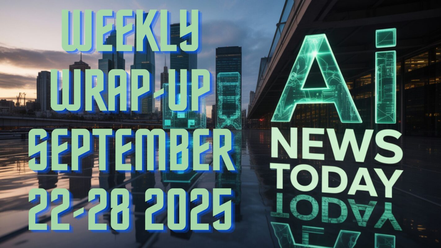 AI News Weekly Wrap-Up USA September 22-28 2025