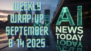 AI News Weekly Wrap-Up USA September 8-14 2025