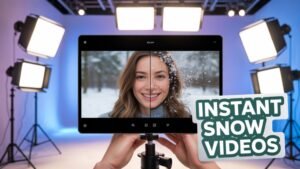 Create a Snow Effect Viral Instagram Video