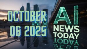 AI News Daily — USA Monday October 6 2025